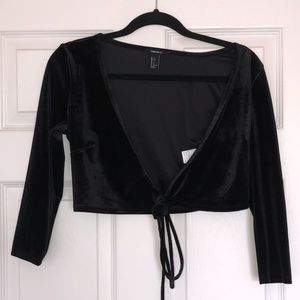 forever 21 surplice top